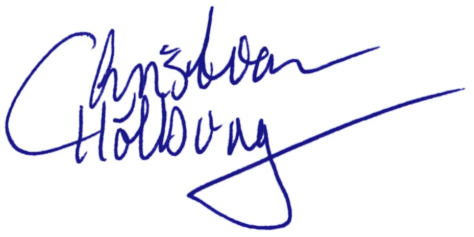 Unterschrift Christian Hölbing