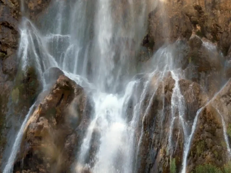 Plitwitzer Seen Wasserfall 2